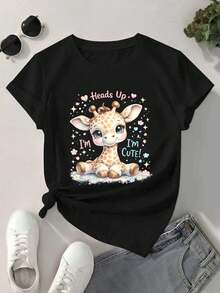 Women T-Shirts - Black - View 2