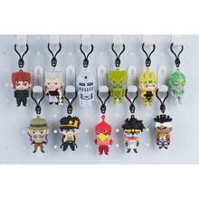 Viz Media JoJoo's Bizarre Adventure Lizenzierter Blindbox-Anhänger mit 3D-Figur, Taschenclip, Anime-Figur-Schlüsselanhänger, Sammlerstück, Kering-Rucksackdeko (1 Stück) - MN-73600 - Übersicht 6