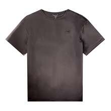 Áo thun ngắn tay unisex in hình núi Li Ning, logo thêu, phong cách thể thao thường ngày ATSV905 - Nâu cà phê - Xem 2