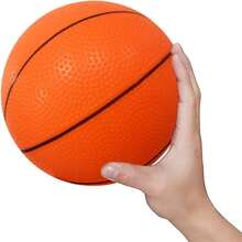 1 pieza Balón de baloncesto silencioso, de 7.1 pulgadas de alto con rebote alto y silencioso, fabricado en material TPU, adecuado para deportes en interiores, entretenimiento en el hogar, entrenamiento de baloncesto, interacción entre padres e hijos, con textura suave y antideslizante, accesorio de equipo deportivo de interior, mejora fácilmente la experiencia de ejercicio, un artículo práctico e imprescindible. - Multicolor - Ver 8