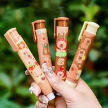 1 cái/3 cái tẩy hình chuột lang nước hoạt hình, tẩy bút chì có thể thu vào, tẩy hình bóng bay bằng bìa cứng dễ thương, thích hợp cho trường học và văn phòng phẩm, đồ dùng mỹ thuật và văn phòng phẩm, đồ dùng cần thiết cho năm học mới, hình bầu dục bằng nhựa PVC, quà tặng năm học mới - kapibala - Xem 3