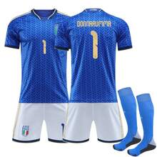 Italien WM 2018 Barella Heimtrikot, Fußballtrikot für Erwachsene - 2627 Italien Heimstadion Nr. 14 - Übersicht 7