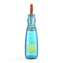 1pc Dog Toy - Soda Bottle Shaped Interactive Squeaky Toy, Includes Tennis Ball Design, Can Hold Dog Treats, Durable & Chew-Resistant, Helps Clean Teeth, Relieve Boredom & Slow Feeding, Suitable For Small & Medium Dogs - Multicolor - View 10