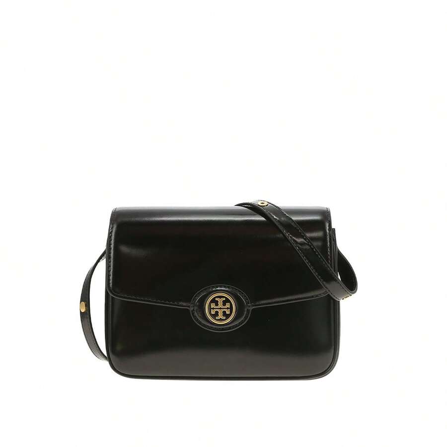 Tory Burch Robinson纯色女士单肩包 143122-001 - 黑色143122-001 - 查看 1