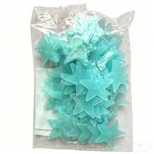 100pcs Glow In The Dark Star Shaped Wall Sticker, Modern PVC Wall Decal For Home Wall Decoration, Stickers, Wall Decal, Vinyl Decal For Home Decorations, Spring Decoration Items Refresh Your Home, Rama Decoration Stickers Glow-In-The-Dark Star Wall Decals - A - View 16