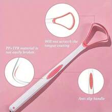 3pcs/2pcs/1pc Tongue Cleaner Designed To Effectively Remove Bacteria, Food Residues And Odor-Causing Substances From The Tongue Surface. As Shown In The Comparison Image, It Can Transform A Dirty Tongue Into A Clean And Healthy Appearance, Greatly Improving Oral Hygiene And Reducing Bad Breath. - Multicolor - View 10