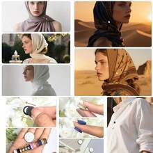 4/8pcs Set Seamless Clothing Snap Fasteners, Fashion Scarf/Shawl Clips, Flat Round Clips For Sweaters Or Shirts, Multi-Functional Magnetic Clasps, Detachable & Reusable, Damage-Free, Quick Styling Clips, Seamless Clothing Reinforcement, Minimalist Design Clothing Clips - Multicolor - View 5