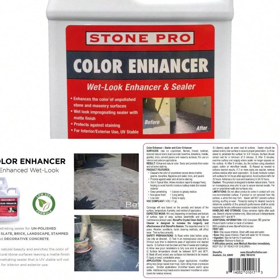 New Color Enhancer Wet Look Sealer (Quart) - Quart - View 1