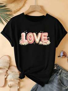 Women T-Shirts - Black - View 2