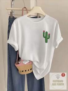 Women T-Shirts - [White] - View 12