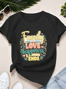 Women T-Shirts - Black - View 2