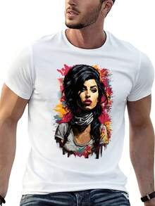 Women T-Shirts - [White] - View 6