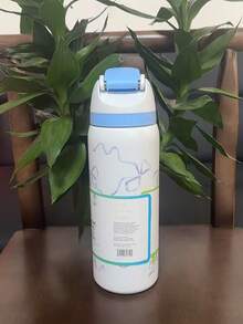 Bình giữ nhiệt thẳng bằng thép không gỉ O-WALA mới, nhiều màu sắc để lựa chọn, thiết kế cầm tay bằng nút bấm, tối giản và thời trang, phù hợp cho học sinh và ô tô. - Nhiều màu, 32oz - Xem 11