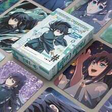 55Pcs Muichiro Tokito Photo Cards, Waterproof Lomo Cards Featuring "Kizuna No Kiseki", High Quality HD Print Cards For Anime Fans, Perfect For Collection, Laptop, Phone, Scrapbooking, Aesthetic Anime Merch - Multicolor - View 1