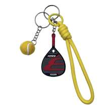 Bullpadel Padelracketnyckelring, Mini Padelracketdesign, Unisex, Väsktillbehör, Lämplig för bil, Plånbok och ryggsäck, Perfekt julklapp - Multifärgad - Visa 10