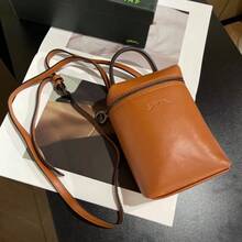 Chic French Fries Phone Bag – Stylish Shoulder & Crossbody Bag For Casual Outings,Free Shipping - Brown - View 1