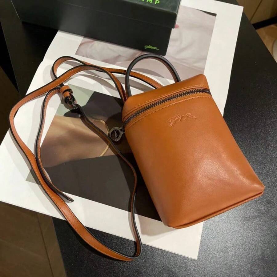 Chic French Fries Phone Bag – Stylish Shoulder & Crossbody Bag For Casual Outings,Free Shipping - Brown - View 1