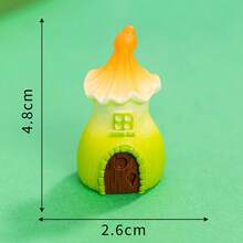 1/3 piezas Decoración de accesorios de plantas suculentas con hongos artificiales coloridos y paisaje de musgo micro - A - Ver 7