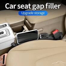 Tira multifuncional para relleno de huecos de asientos de coche, una lista completa de productos de decoración interior para coches, tiras de relleno a prueba de fugas para huecos interiores de coche, cajas de almacenamiento, huecos de asientos, dispositivos antideslizantes, accesorios simples y prácticos para la decoración interior del coche - Paquete de 2 - Ver 7