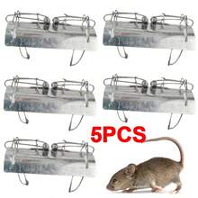 Pack Of 5 Quick Kill Control Repellent Mole Traps Tunnel Mole Trap - Silver - View 1