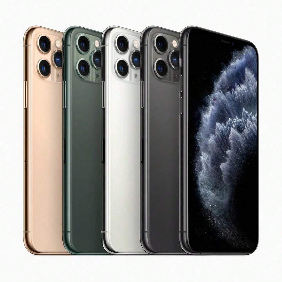 (9 New) Apple IPhone 11 Pro, Dual SIM Dual Backup, Battery Health Over 70%, Used Items - Multicolor - View 1