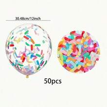 Bóng bay kem 12 inch dùng để trang trí tiệc, trang trí phòng sinh nhật và giải trí, sinh nhật 14 tuổi, đồ dùng tiệc kem, tiệc người ngoài hành tinh, người ngoài hành tinh, đồ trang trí sinh nhật, đồ dùng tiệc - Nhiều màu - Xem 9