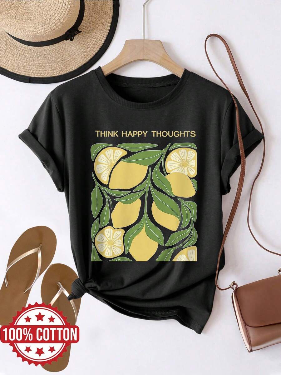 Women T-Shirts - Black - View 1