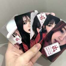 1张软萌5件装女团照片卡，粉丝收藏卡，双面光面印刷 - 彩色 - 查看 7