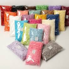 10g/20g/30g/50g/100g Multi-Color Raffia Shredded Paper Filler, Suitable For DIY Valentine's Day Candy Boxes, Birthday And Wedding Gift Boxes, Creative Packaging Decorations, School Supplies, Food Bags, Food Boxes For Candy, Chocolate, Cookies, Etc. - Multicolor - View 11