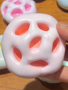 1/4个装减压玩具，糯米捏捏乐软玩具，DIY糯米捏捏乐减压玩具，糯米捏捏乐软玩具，手工糯米捏捏乐软玩具，可爱捏捏乐软玩具，新款仿真馅饼捏捏乐减压手工球，DIY慢回弹抗压玩具 - 多色 - 查看 5