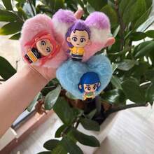 Hasbro Móc khóa nhung hình trái tim cho bé gái | Phụ kiện trang trí balo & túi xách siêu dễ thương, quà tặng độc quyền cho người hâm mộ, quà tặng sinh nhật - Xem 3