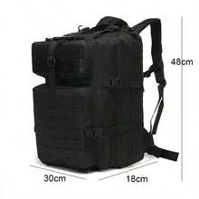 50L Tactical Backpack With Molle System, Heavy Duty Large Capacity Trekking Bag, Very Durable, Practical Backpack For Hiking - Army Green - View 5