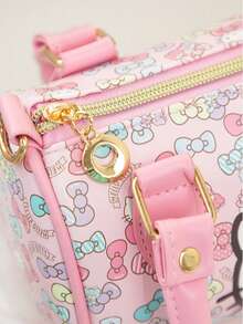 SANRIO Mẫu mới về: Túi xách hoạt hình đa năng phong cách Hàn Quốc HEELOKIKT, túi đeo vai và đeo chéo cho bé gái. - Xem 4