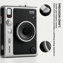 FujiFilm Kamera instan mini EVO dengan 10 filter Jepang/retro, berbagai kegunaan, sempurna untuk menciptakan suasana perjalanan/kencan, dan lensa yang dapat diputar untuk swafoto. - View 6