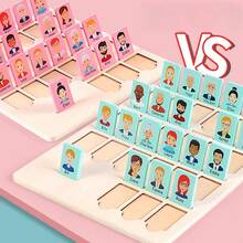 Children's Cognitive Matching Wooden Puzzle Toys, Early Education Intelligent Card Game, Educational Learning Tools - Multicolor - View 7