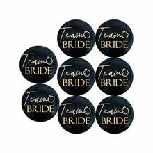 9/13pcs Wedding Badge Set, Including Badges And Bridesmaid Accessories, Great Gift For Bridal Shower And Bachelorette Party, Perfect For Decorating Wedding, Engagement - Multicolor - View 9