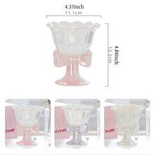180ml Ceramic Bow Pearl Glaze Cute Mug, Japanese Style Dessert Ice Cream Cup, Milk Tea Cup, Milk Coffee Cup, Latte Cocoa Cup, Cappuccino Cold Drink Cup, Home Water Cup, Juice Yogurt Cup, Couple Cup For Women, Matcha Cup, Office, Birthday Graduation Season Gift, Tableware Set, Tea Cup, Back To School Season - Multicolor - View 7