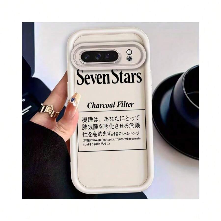 スマホケース：天眼カメラ保護 マットブラック / ホワイト ケース 韓国風 / シンプル柄 オシャレ ユニセックス Pixel 8A/8/8 Pro/9/9 Pro/9A/10/10PRO/Pixel 8A/8/8 Pro/9/9 Pro/9A/10/10PRO/17pro Max/17pro/17/11/12/13/14/15/15Pro/15PluS/15Pro Max/16/16Pro/16PluS/16Pro Max/MIN/X/XR対応 ソフトシェル 防衝撃 卒業祝い - 白色 - チェックする 1