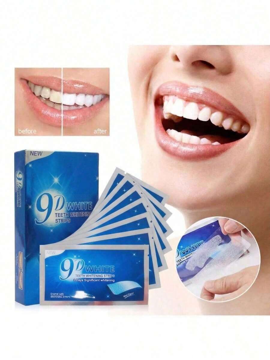 1 Box Disposable Blue Dental Toothpicks, Portable Adult Oral Cleaning - Blue - View 1