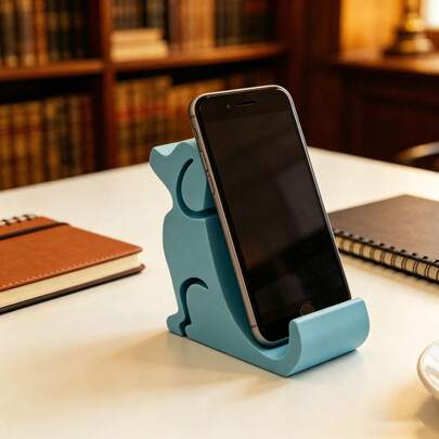 狗狗造型手机支架，创意可爱设计，适用于桌面通用手机放置，送礼佳品，趣味家居装饰，经久耐用材质