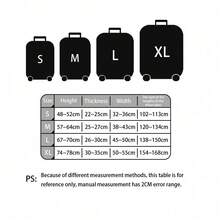 彈性旅行行李箱套 防塵保護套 學生返校適用 戶外商務出差旅行必備配件 - 彩色 - 查看 9