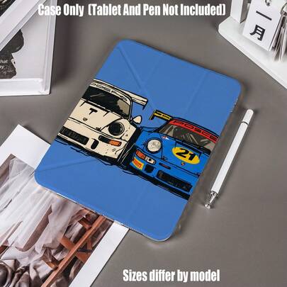 Y型折叠高透明亚克力保护壳，带笔槽。双色Y型折叠高透明亚克力款。兼容机型：Mini4/5、Mini6/7、5/6/8、Air1/2/3、10.2/10.5英寸通用款、Air4/5/6/7、Pro 11/12.9英寸所有版本、10/11代、Air 13英寸、Pro 13英寸、Galaxy Tab S6Lite/S7/S8/S9/S10系列/A8/A9/A9+所有尺寸。