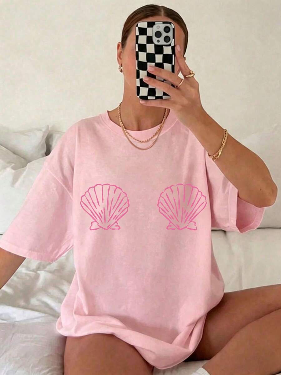 1pcs Custom Mermaid Bachelorette Shirt Last Toast On The Coast Bachelorette Coastal Bachelorette Bikinis And Martinis Last Splash,Plus-Size Fashion T-Shirt - 粉紅色2 - 查看 1