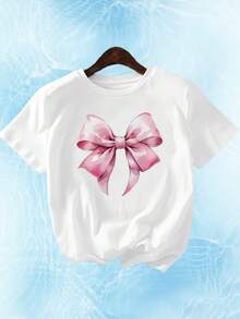 Women T-Shirts - [White] - View 2