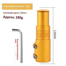 1pc New Bicycle Headset Riser, Adjustable Handlebar Height Extender, Universal Bike Accessory - Multicolor - View 15