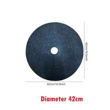 1pc Round Tree Protection Mat, Cover Fabric, Barrier, Indoor/Outdoor Garden Plant Cover, Brand New - Black - View 11