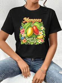 Women T-Shirts - Black - View 1
