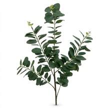 Folhas eucalipto premium artificial 45cm- planta eucalipto artificial decorativa - yz-4456 - Modelo 04 - Visão 2