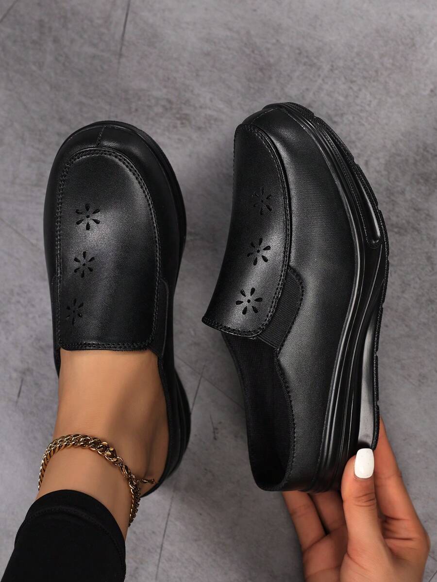 Dép xăng đan nữ mùa hè mới, size 35-43, lưới dệt kim, mũi kín, giày đi bộ thoáng khí nhẹ nhàng, thiết kế khoét rỗng.