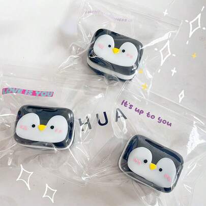 1pc 2026 Soft Fufu Penguin Squishy Toy! Super Cute Slow Rebound Stress Relief Gadget, Essential For Office Workers